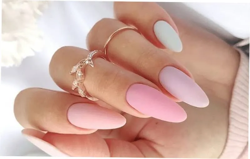 18 mẫu nail màu hồng nhạt xinh xắn nhẹ nhàng cho nàng