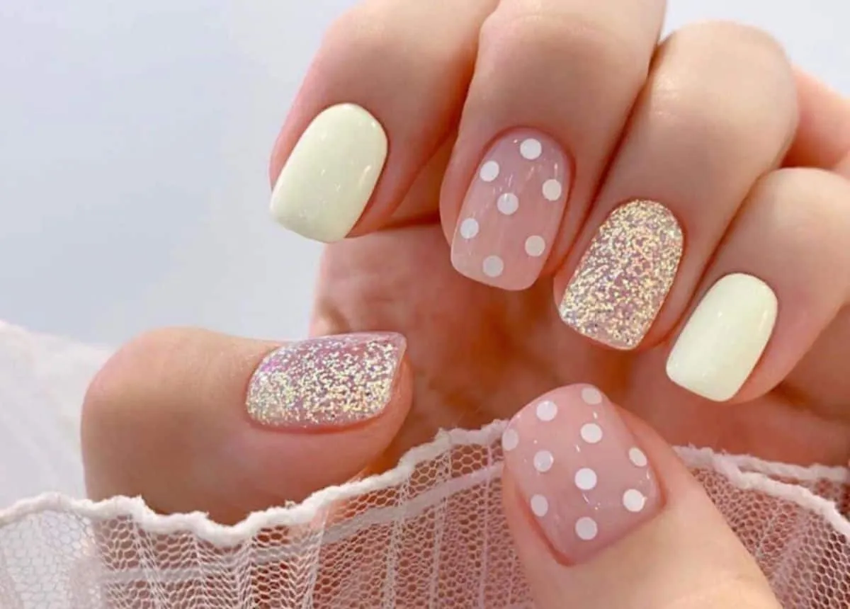 18 mẫu nail màu hồng nhạt xinh xắn nhẹ nhàng cho nàng