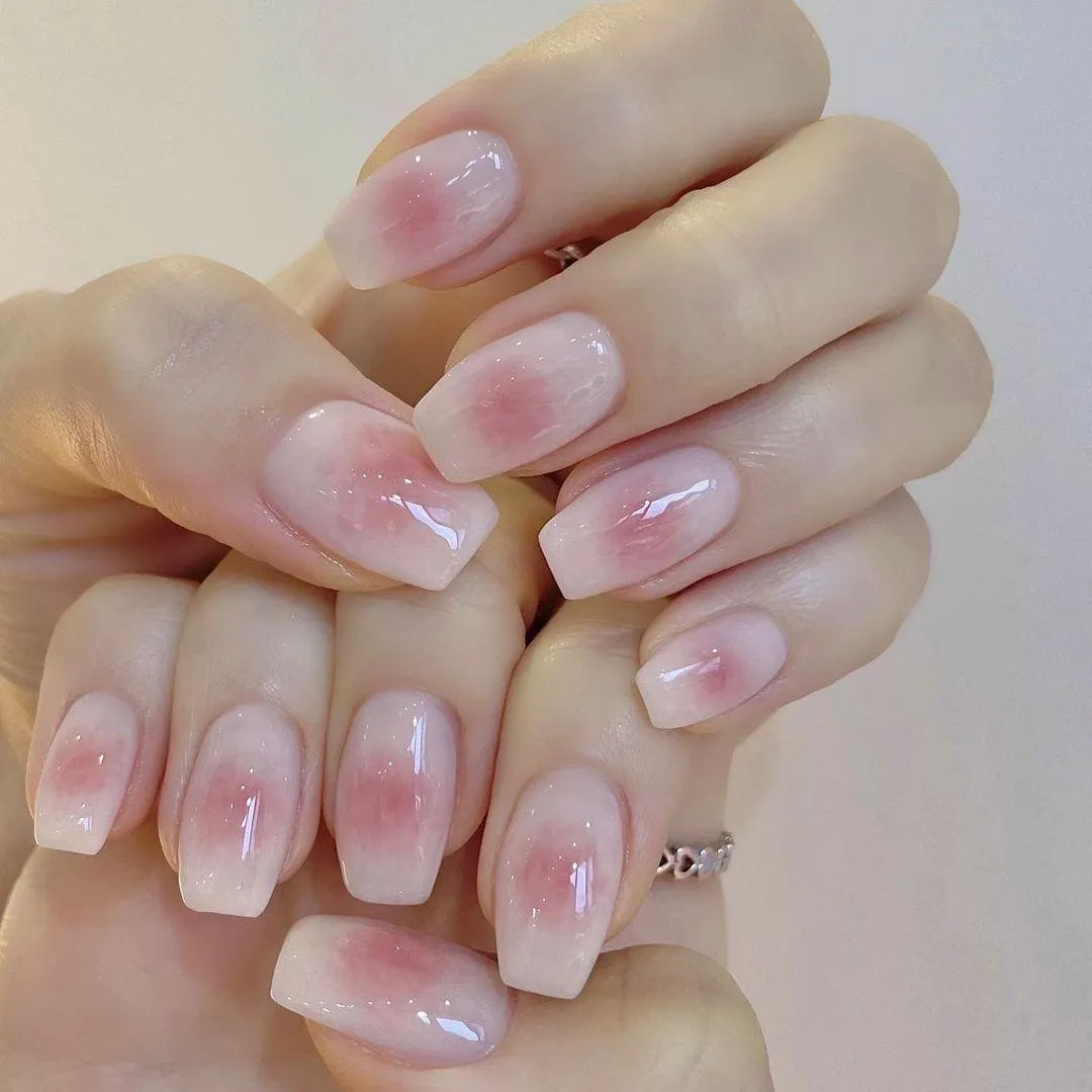 18 mẫu nail màu hồng nhạt xinh xắn nhẹ nhàng cho nàng