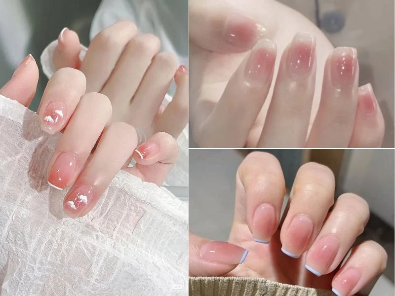 18 mẫu nail màu hồng nhạt xinh xắn nhẹ nhàng cho nàng