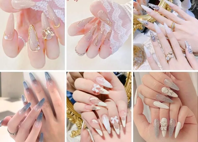 50+ siêu phẩm mẫu nail đẹp cho móng dài nhất định không thể bỏ qua