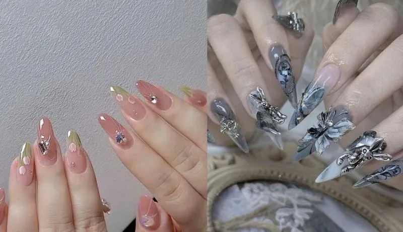 50+ siêu phẩm mẫu nail đẹp cho móng dài nhất định không thể bỏ qua