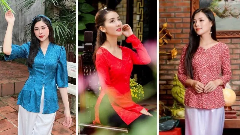 7 mẫu áo bà ba cách điệu hiện đại nhất không thể thiếu trong tủ đồ