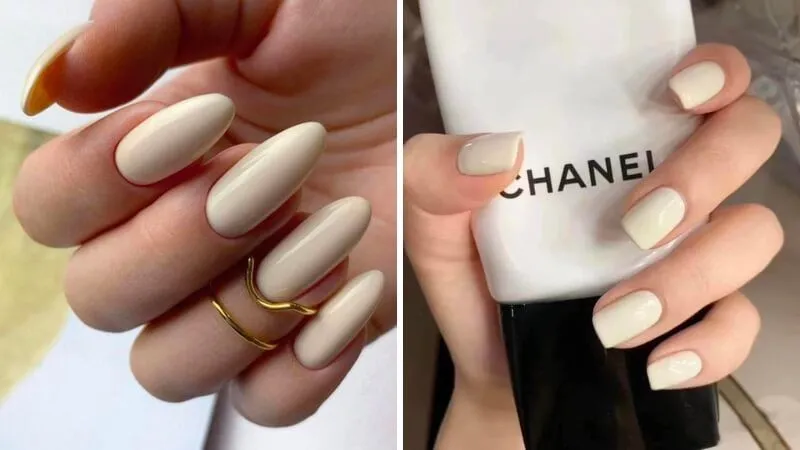 99+ mẫu nail màu trắng sữa thanh lịch mà thời thượng cho