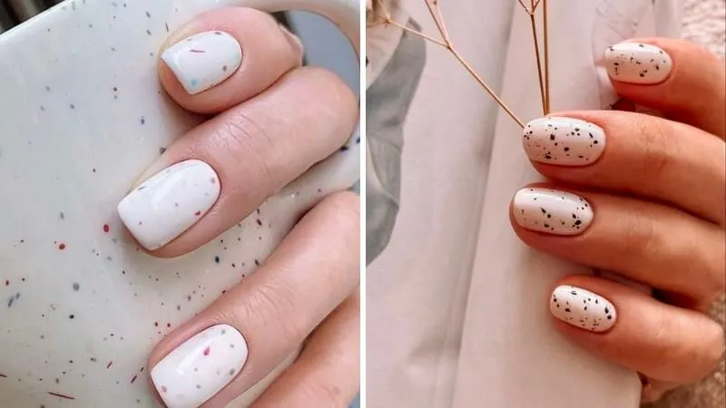 99+ mẫu nail màu trắng sữa thanh lịch mà thời thượng cho