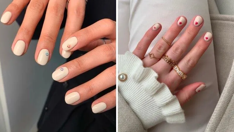 99+ mẫu nail màu trắng sữa thanh lịch mà thời thượng cho