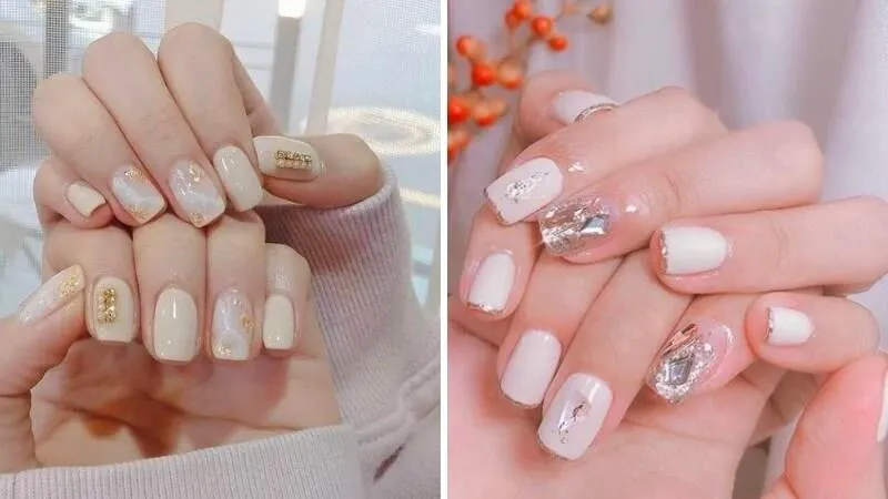 99+ mẫu nail màu trắng sữa thanh lịch mà thời thượng cho