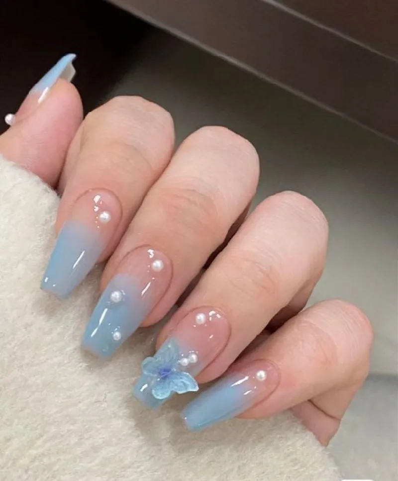 Bí quyết vẽ nail bướm siêu cưng