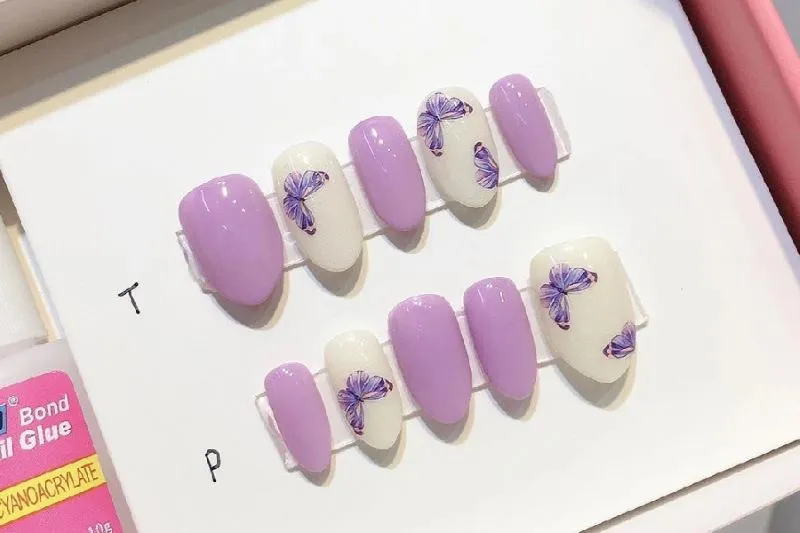 Bí quyết vẽ nail bướm siêu cưng