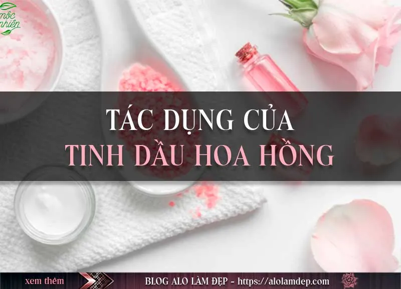 Cách làm đẹp với tinh dầu hoa hồng không phải ai cũng biết