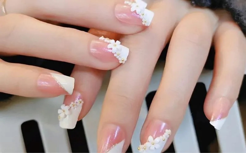 Đắm chìm trong 10+ nail hồng pastel xinh xỉu