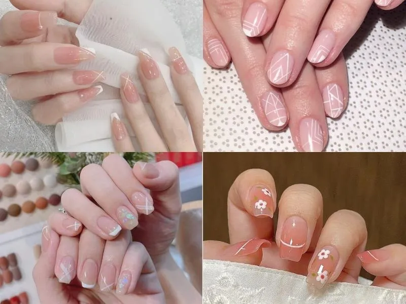 Đắm chìm trong ngọt ngào với 50+ mẫu nail màu hồng thạch ngất ngây