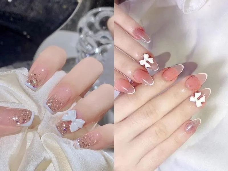 Đắm chìm trong ngọt ngào với 50+ mẫu nail màu hồng thạch ngất ngây