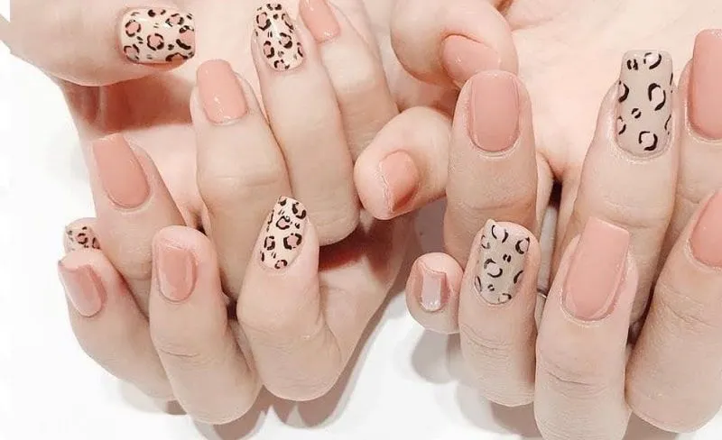 Đẳng cấp với nail da báo siêu đỉnh