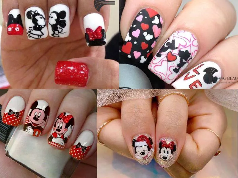 Gợi ý 20+ mẫu nail hoạt hình đơn giản ấn tượng cho mùa hè này