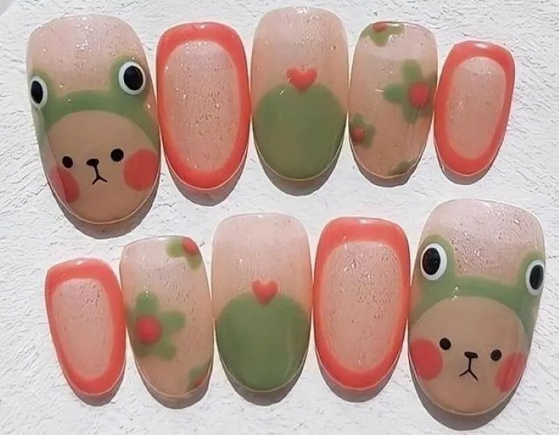 Gợi ý 20+ mẫu nail hoạt hình đơn giản ấn tượng cho mùa hè này