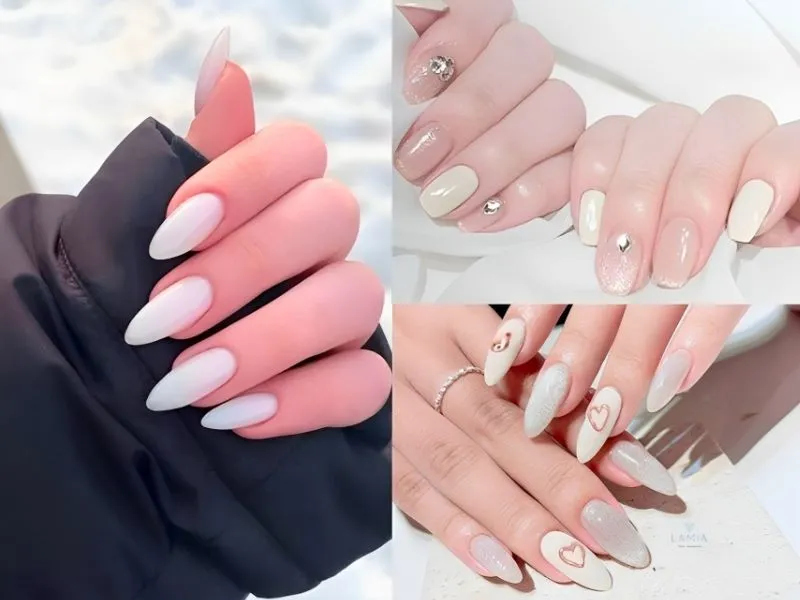 Gợi ý 20+ mẫu nail màu trắng đẹp – sang – tôn da giúp nàng tự tin