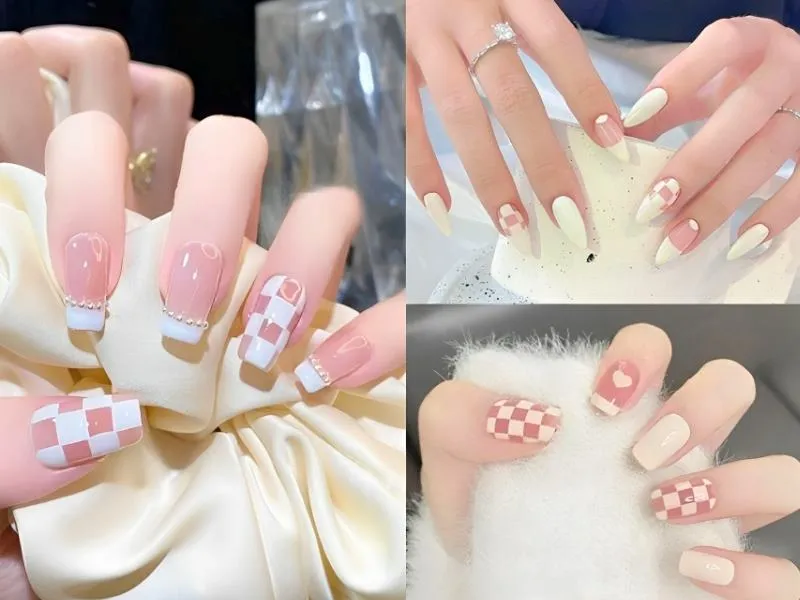 Gợi ý 20+ mẫu nail màu trắng đẹp – sang – tôn da giúp nàng tự tin