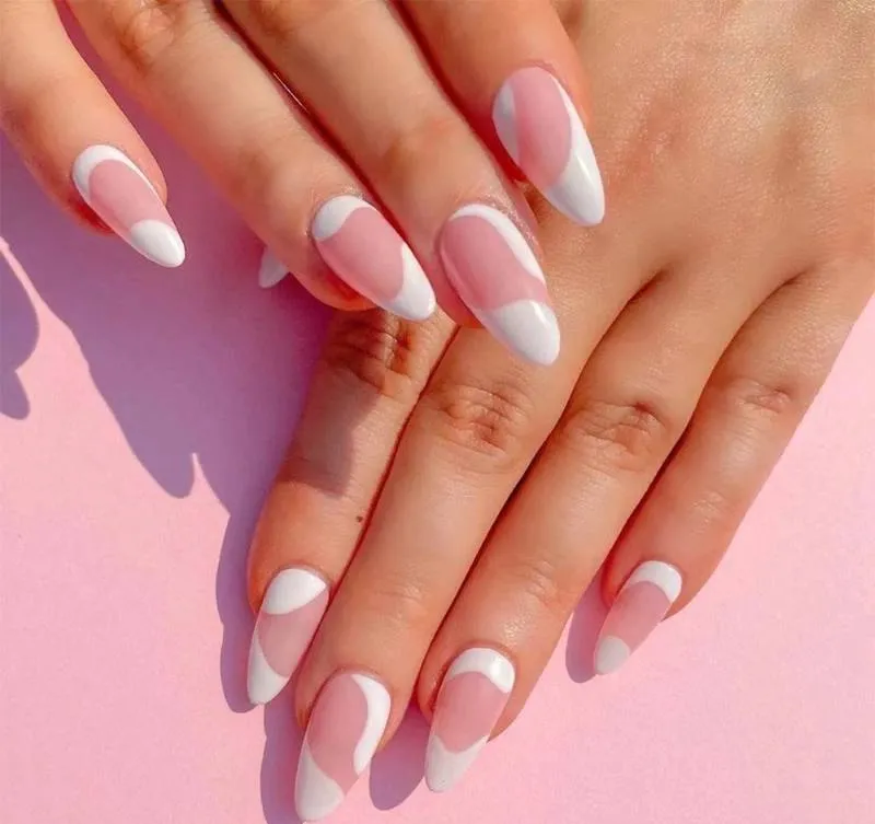 Gợi ý 30 mẫu nail sơn đầu móng trắng cực sành điệu nàng không nên bỏ qua