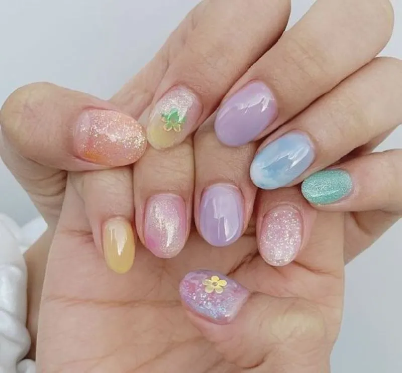 Gợi ý hơn 30 mẫu nail cho bé gái đẹp, đơn giản cực đáng yêu