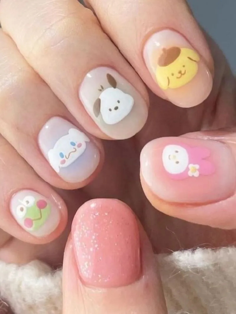 Gợi ý hơn 30 mẫu nail cho bé gái đẹp, đơn giản cực đáng yêu