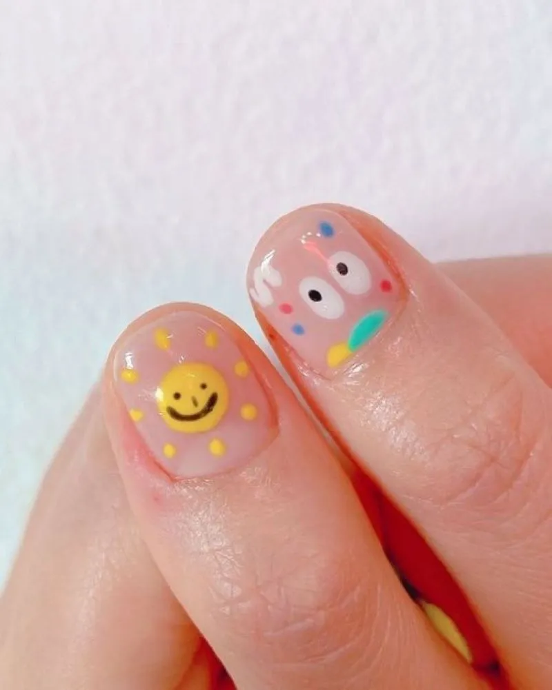 Gợi ý hơn 30 mẫu nail cho bé gái đẹp, đơn giản cực đáng yêu