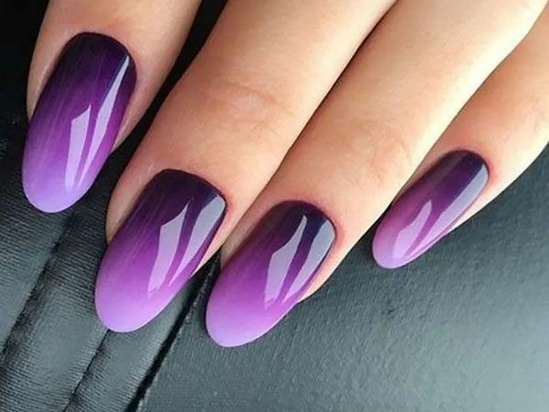 HOT Trend 2024 cùng list nail màu tím