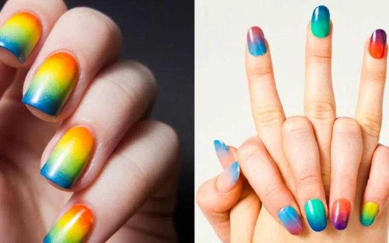 Khám phá ngay 20 mẫu nail cầu vồng dẫn đầu xu hướng