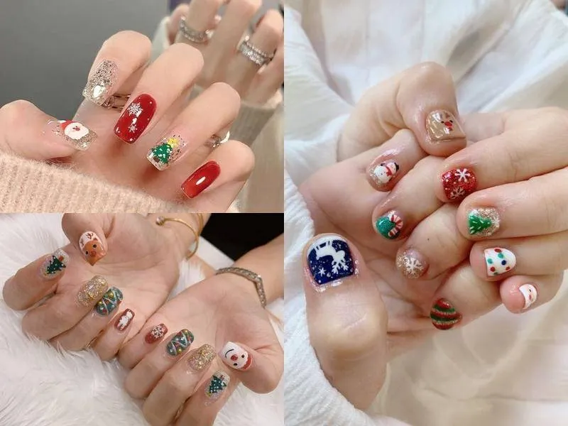 Làm sao chọn mẫu nail noel phù hợp? Gợi ý cho nàng 20 mẫu nail noel dẫn đầu xu hướng