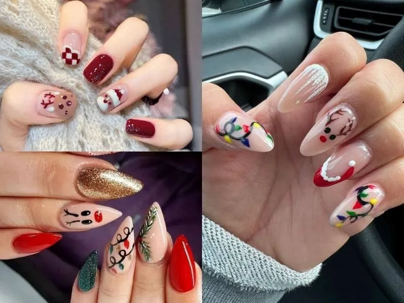 Làm sao chọn mẫu nail noel phù hợp? Gợi ý cho nàng 20 mẫu nail noel dẫn đầu xu hướng