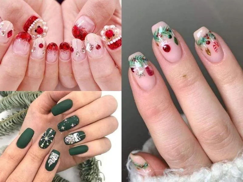 Làm sao chọn mẫu nail noel phù hợp? Gợi ý cho nàng 20 mẫu nail noel dẫn đầu xu hướng