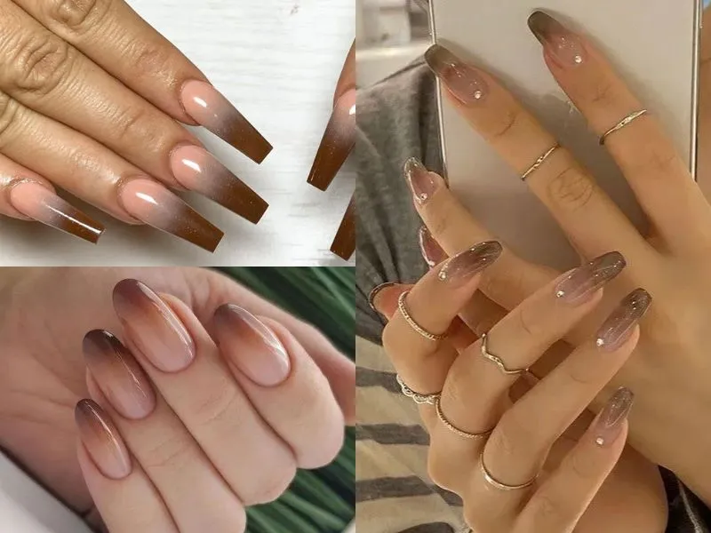 Mách nàng 20 mẫu nail màu nâu sữa cực kỳ sáng da phù hợp nhiều phong cách