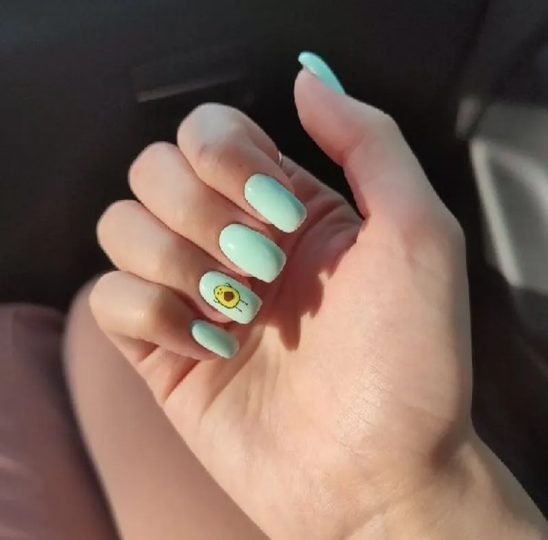 Mẫu nail hình quả bơ có gì mà khiến các chị em ai cũng mê mẩn?