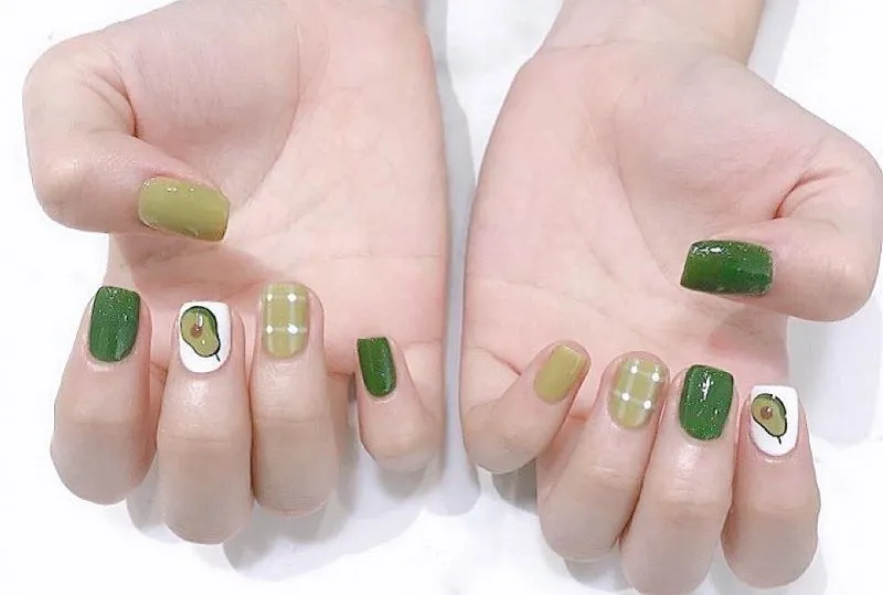 Mẫu nail hình quả bơ có gì mà khiến các chị em ai cũng mê mẩn?