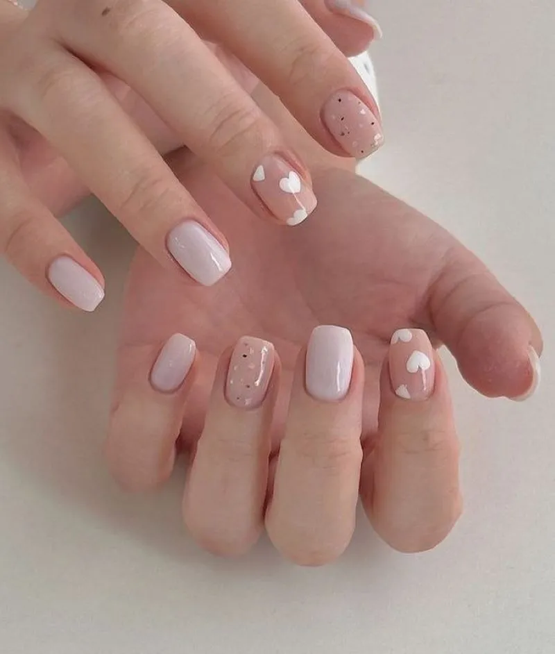 Mẫu nail màu pastel 2024 lên ngôi