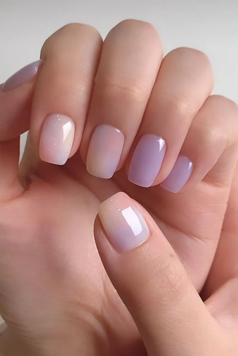 Mẫu nail màu pastel 2024 lên ngôi