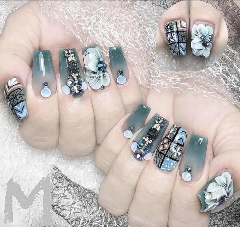 Mẫu nail Ombre mê hoặc mọi cô nàng đa phong cách