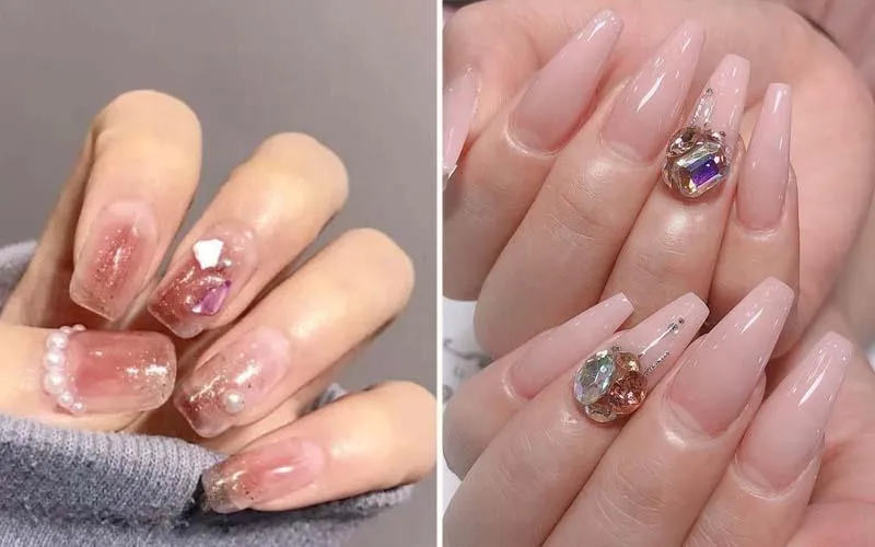 Mê mẩn với vẻ đẹp của 50 mẫu nail sơn thạch đẹp nhất hiện nay