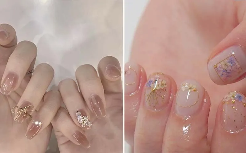 Mê mẩn với vẻ đẹp của 50 mẫu nail sơn thạch đẹp nhất hiện nay