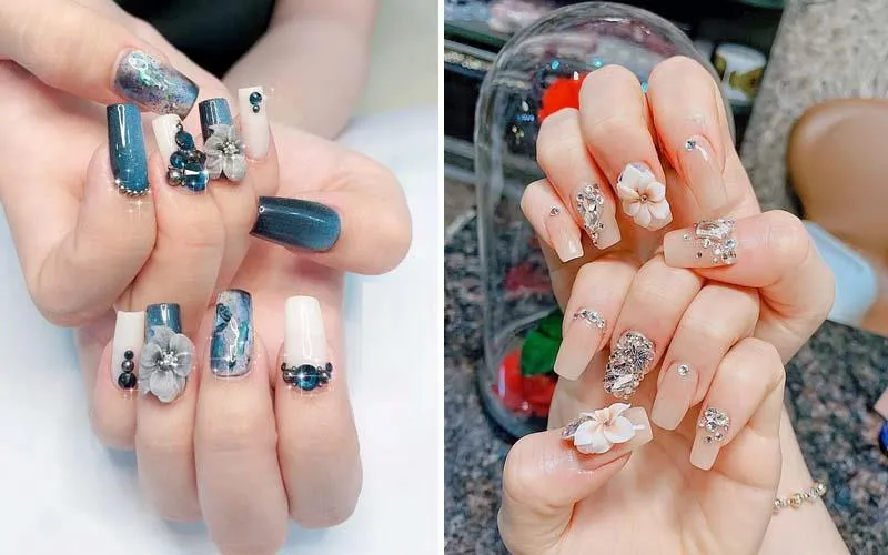 Mê mẩn với vẻ đẹp của 50 mẫu nail sơn thạch đẹp nhất hiện nay