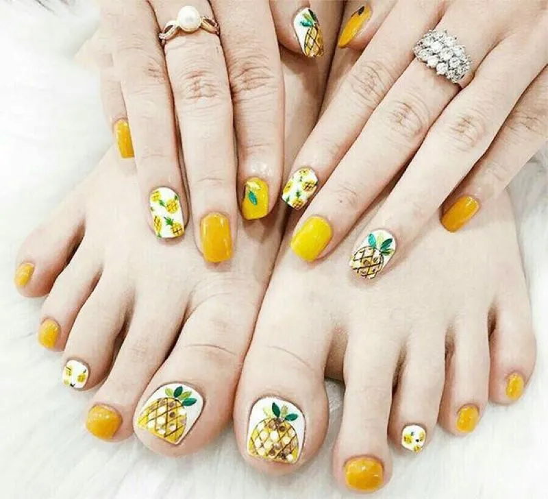 Nail tay chân sự kết hợp hoàn hảo