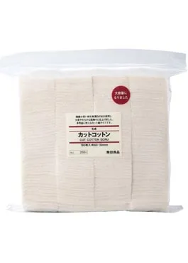 Review bông tẩy trang Muji nổi tiếng đến từ Nhật Bản