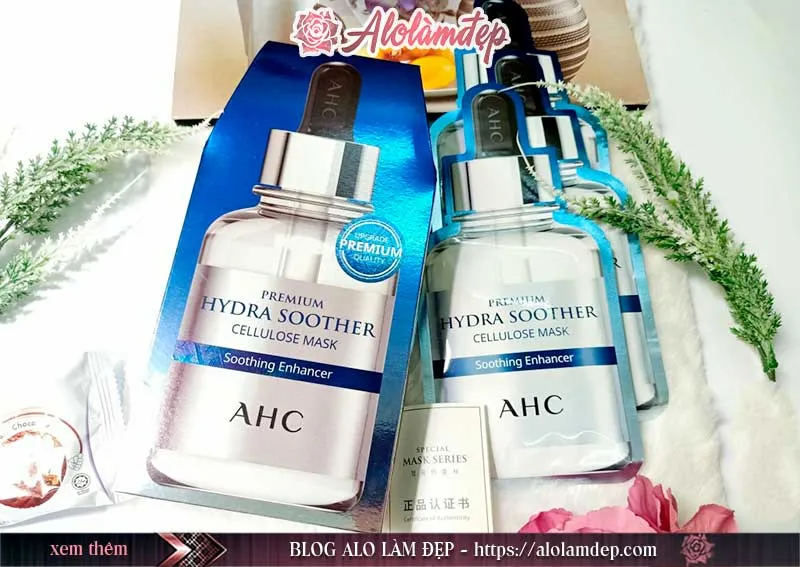 Review mặt nạ giấy AHC và top 8 mặt nạ giất AHC tốt nhất