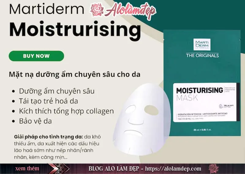 Review mặt nạ giấy Martiderm và top 5 mặt nạ tốt nhất của hãng