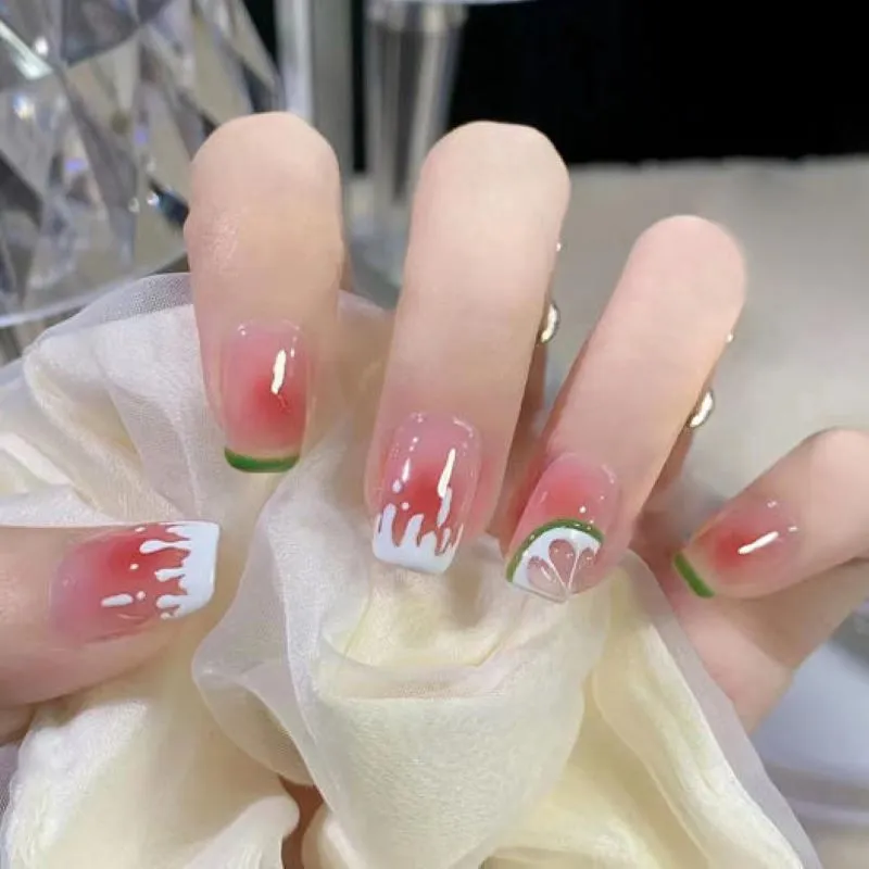 Top 15 mẫu nail dưa hấu đẹp, nổi bật được ưa chuộng nhất hiện nay