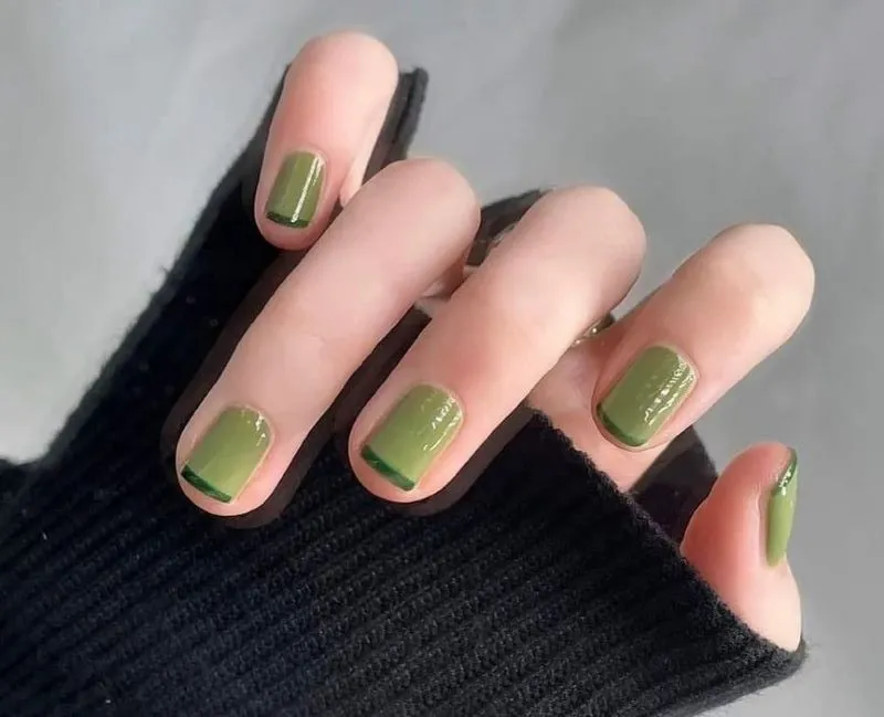 Top 15 mẫu nail màu xanh bơ ấn tượng cực kỳ thu hút