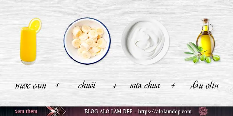 Top 2 cách làm đẹp bằng chuối và sữa chua xóa sạch nếp nhăn