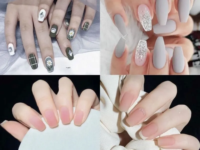 Top 30 mẫu nail Hàn Quốc ngọt ngào, đáng yêu cho nàng bánh bèo