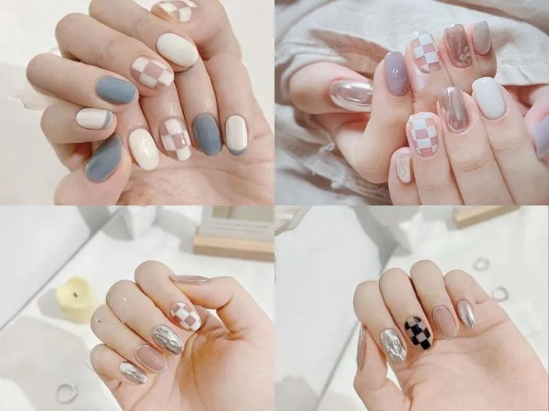 Top 30 mẫu nail Hàn Quốc ngọt ngào, đáng yêu cho nàng bánh bèo