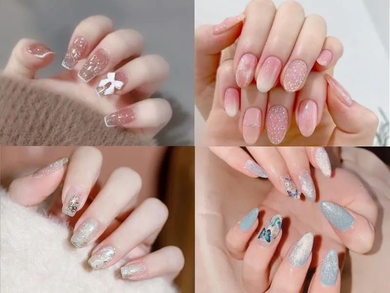 Top 30 mẫu nail Hàn Quốc ngọt ngào, đáng yêu cho nàng bánh bèo